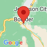 Map of Boulder, MT
